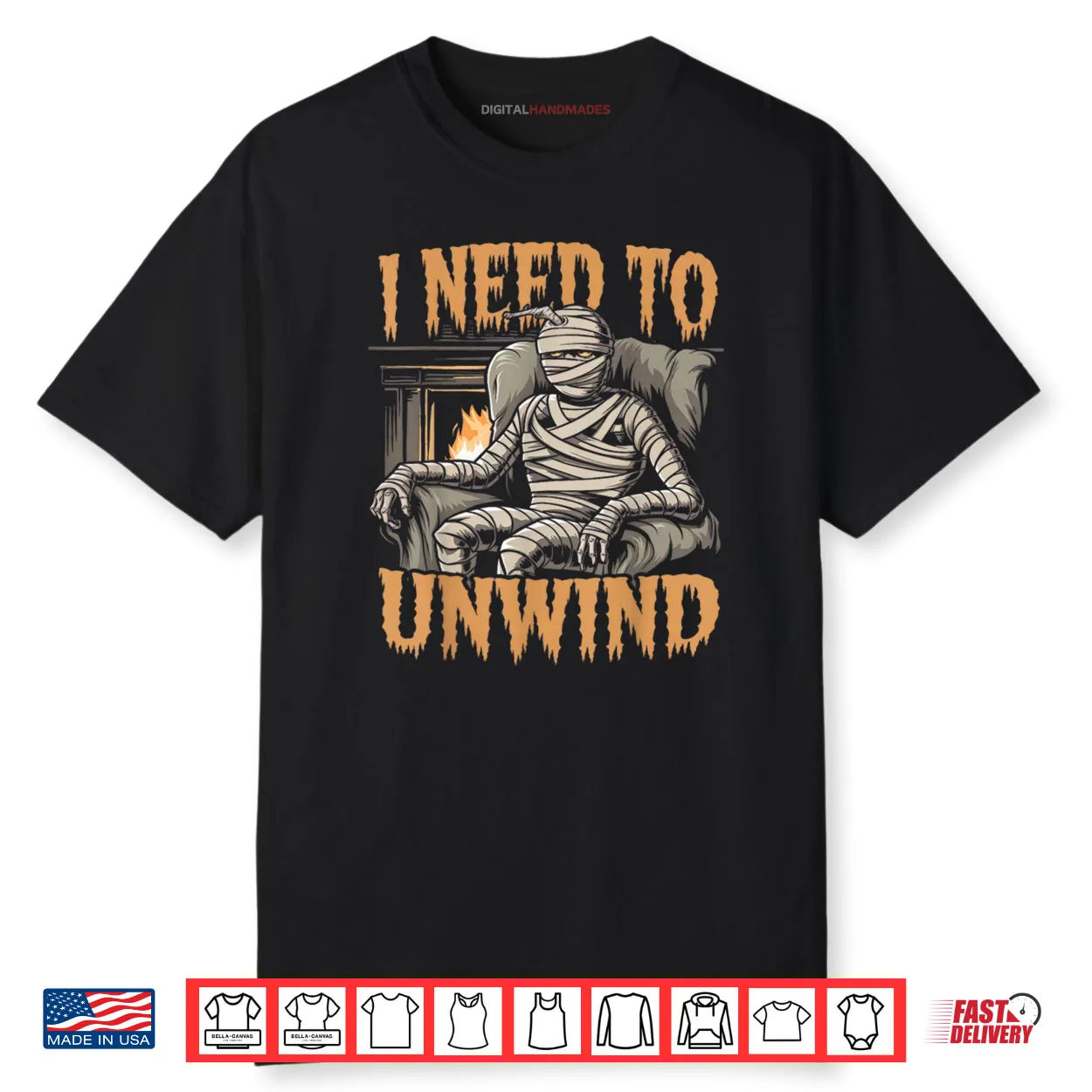 I Need to Unwind Funny Mummy Halloween Shirt I Need to Unwind Funny Mummy Halloween Shirt