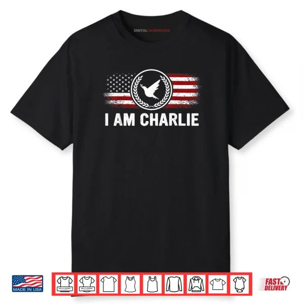 I am Charlie American Shirt