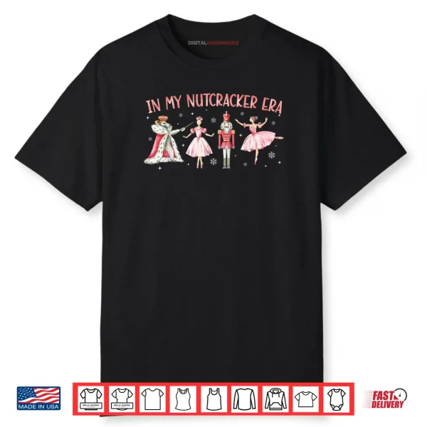 In My Nutcracker Era Christmas Xmas Holiday Pajama Shirt