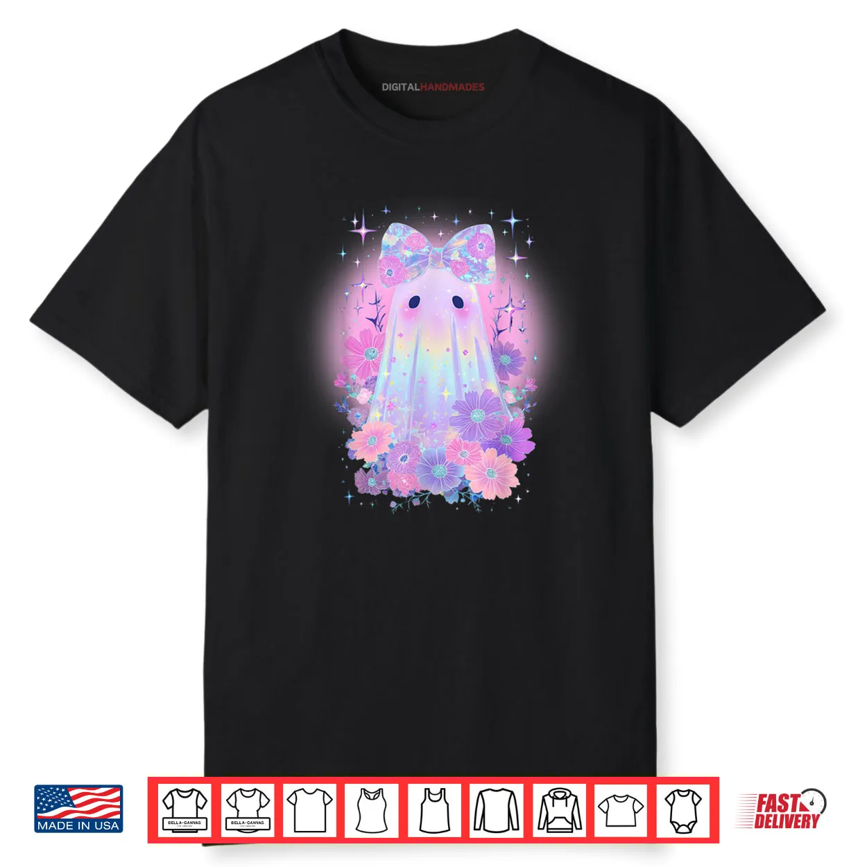 Kawaii Pastel Coquette Ghost Shirt Kawaii Pastel Coquette Ghost Shirt