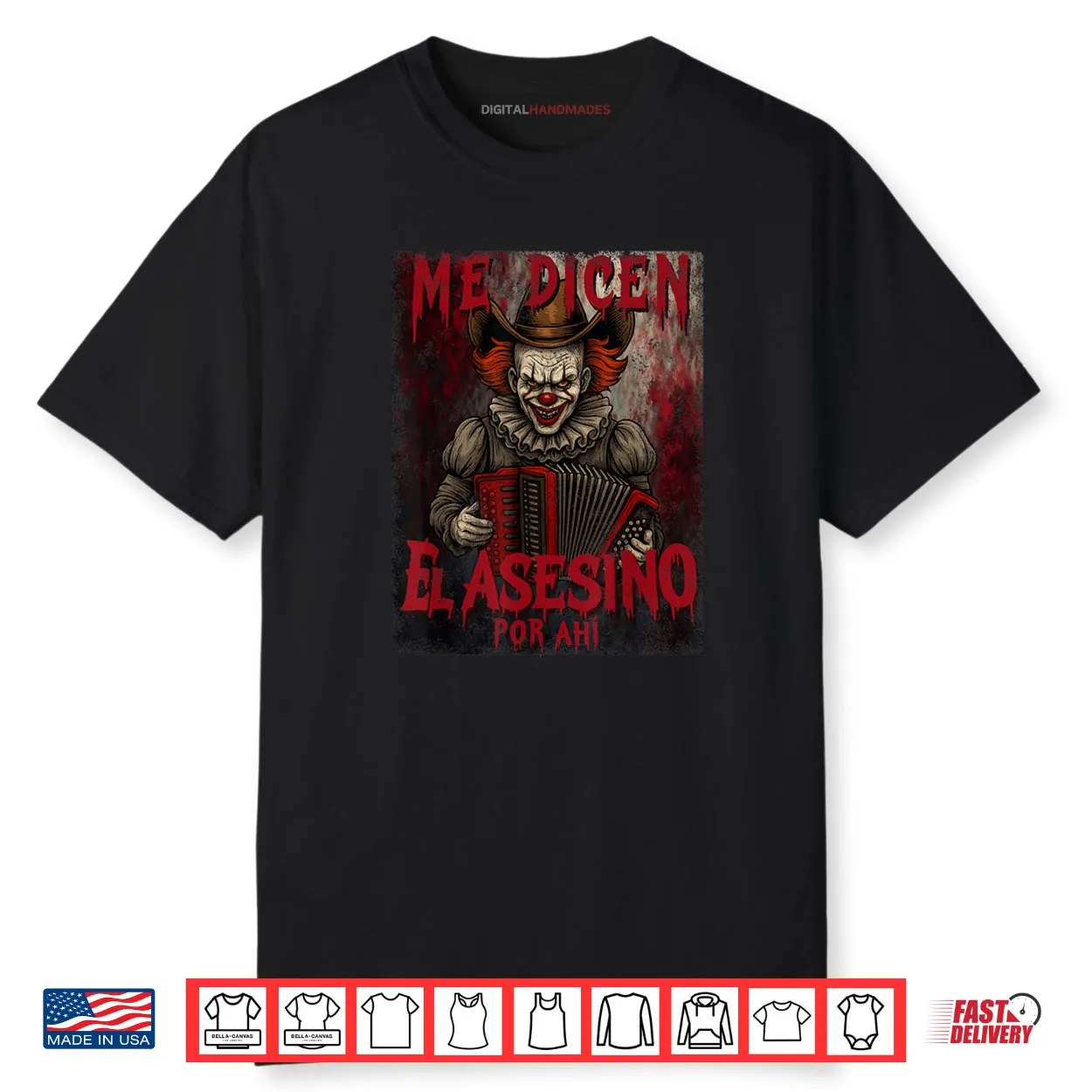 Me Dicen El Asesino Por Ahi Halloween Latino Shirt Me Dicen El Asesino Por Ahi Halloween Latino Shirt