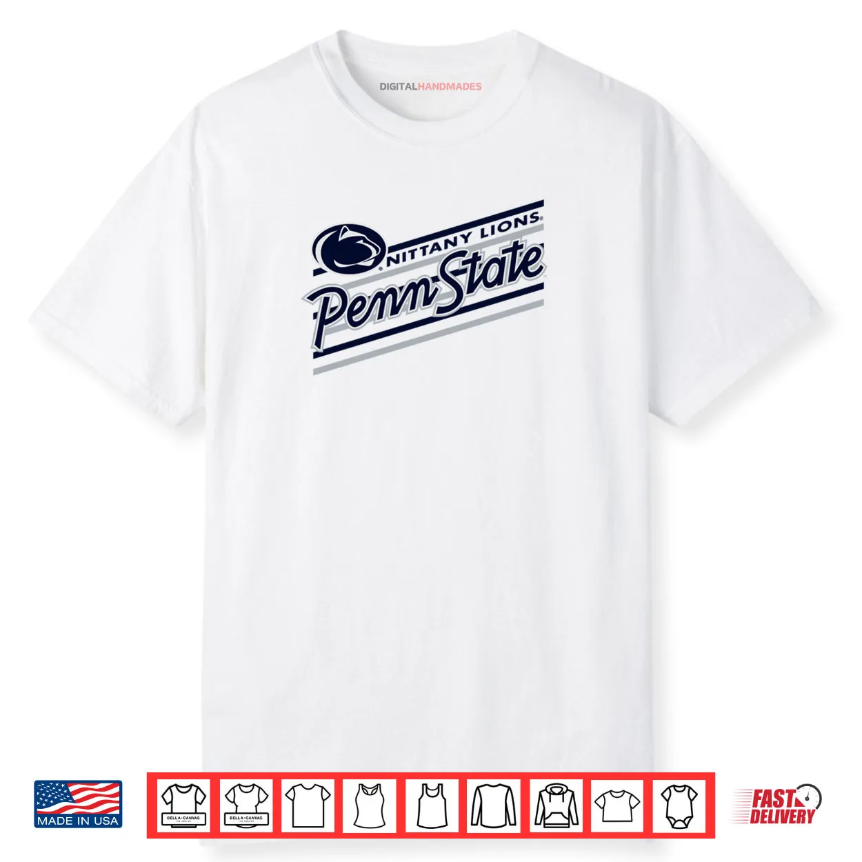 Penn State Nittany Lions Retro Performer Shirt Penn State Nittany Lions Retro Performer Shirt