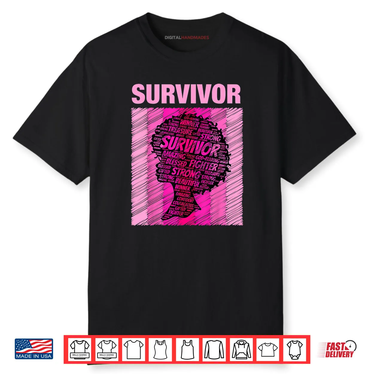 Pink Afro Shirt Pink Afro Shirt