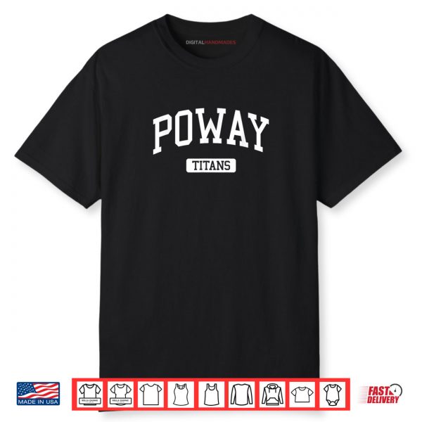 Poway High School HS Poway CA Varsity Sports Shirt