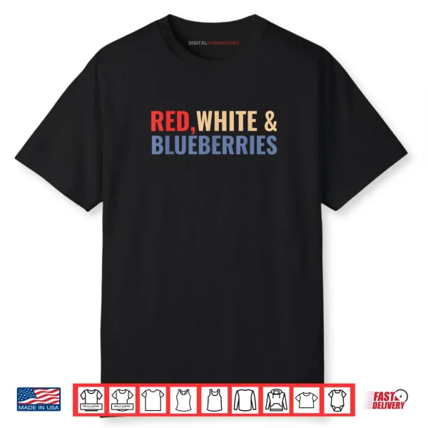 Red White and Blueberries Tee Shirt