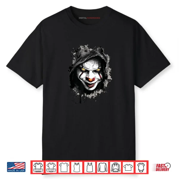 Scary Creepy Clown Face Shirt