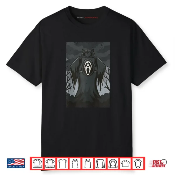 Scary Face Horror Poster Halloween Shirt