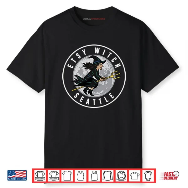 Seattle Mariners Seattle Etsy Witch Shirt