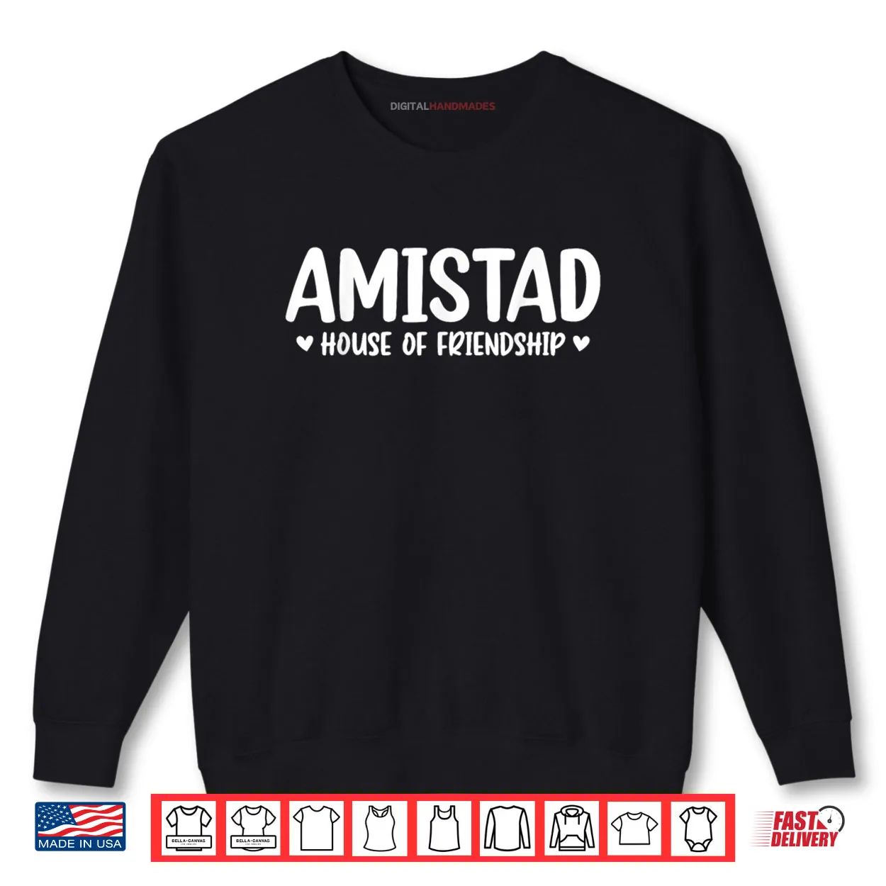 AMISTAD House of Friendship Shirt AMISTAD House of Friendship Shirt