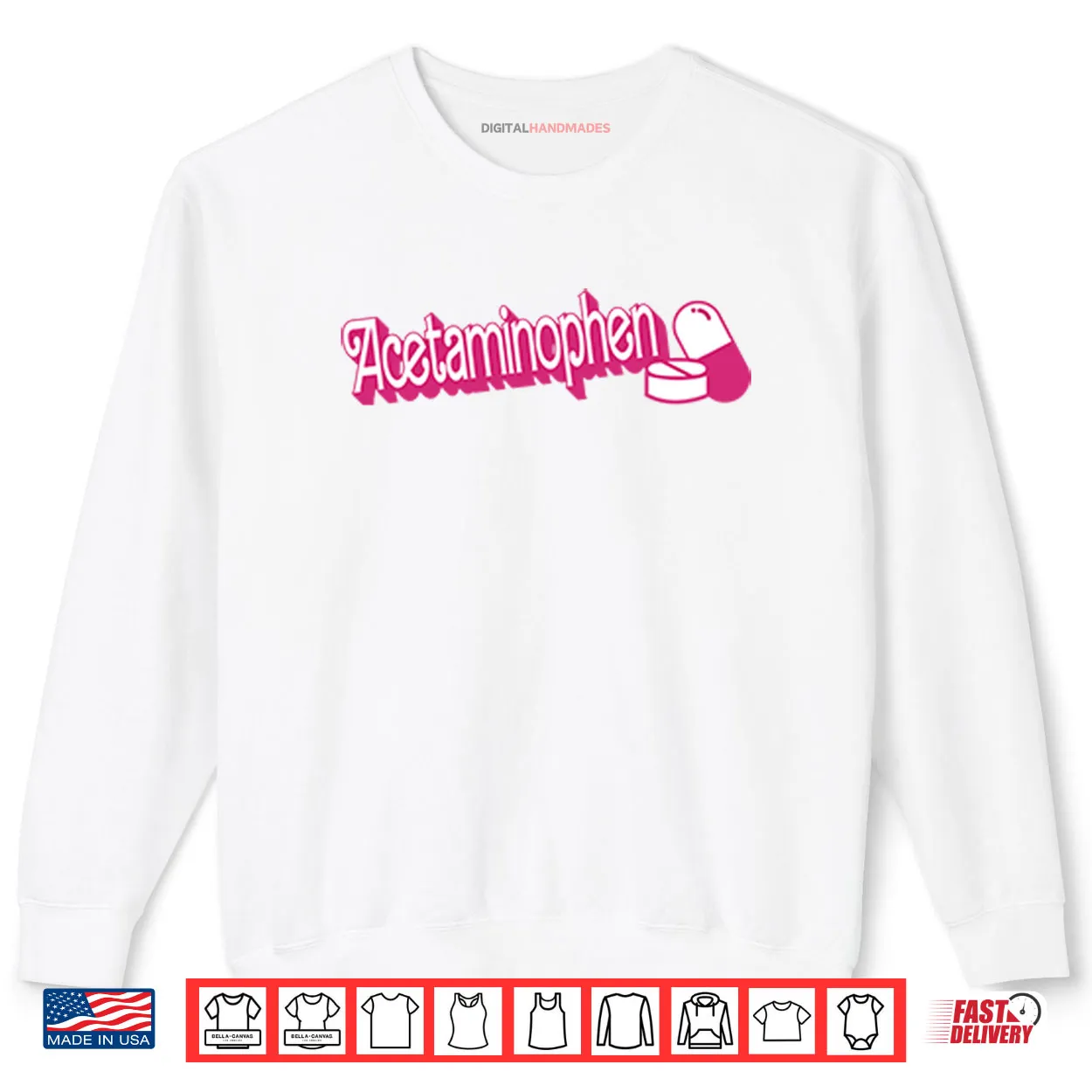 Acetaminophen Tylenol Shirt Acetaminophen Tylenol Shirt