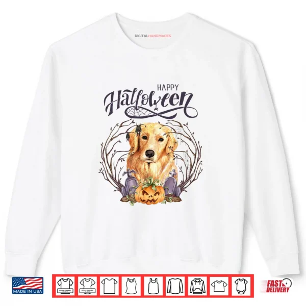 Sweatshirt Almost as Much as I Love My Golden Retriever Halloween Shirt