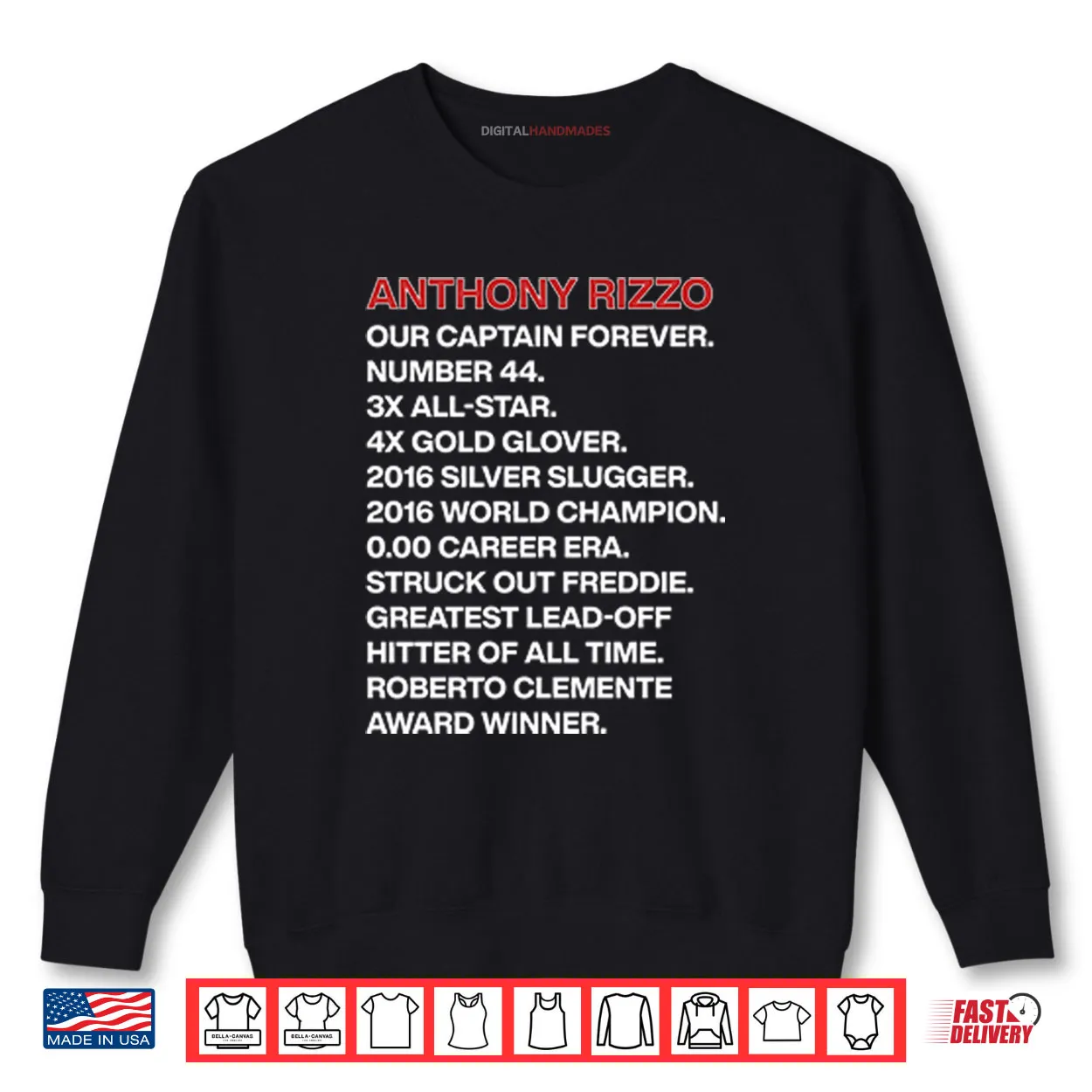 Anthony Rizzo Our Captain Forever Shirt Anthony Rizzo Our Captain Forever Shirt