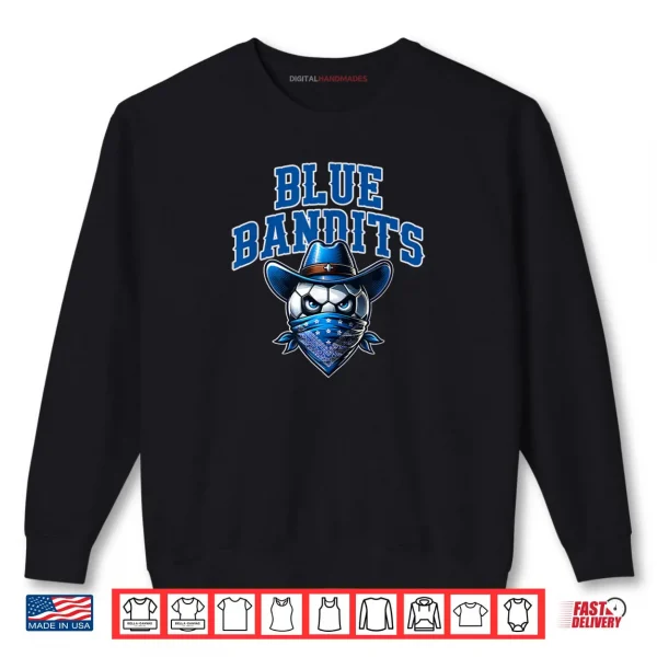 Sweatshirt Blue Bandits Youth Soccer Team Shirt