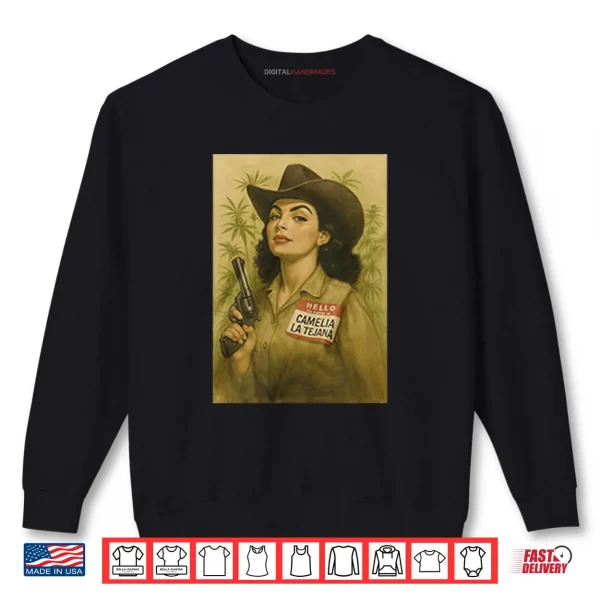 Sweatshirt Camelia La Tejana Shirt