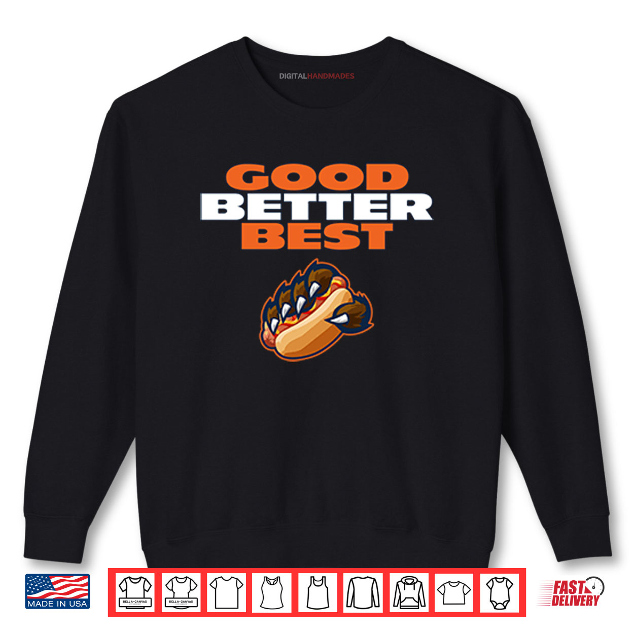 Chicago Bears Good Better Best Shirt Chicago Bears Good Better Best Shirt
