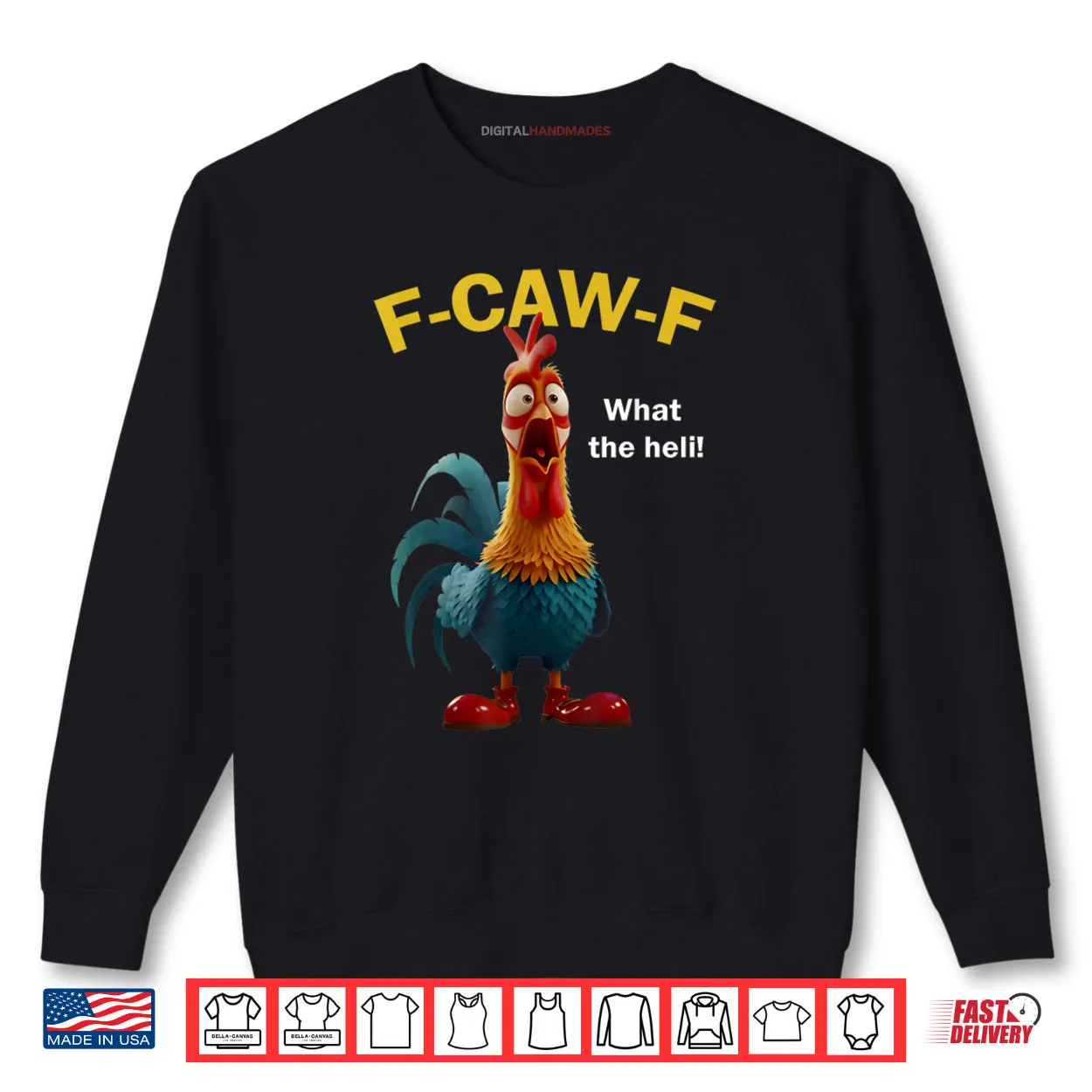 Chicken F CAW F What The Heli F caw F Shirt Chicken F CAW F What The Heli F caw F Shirt