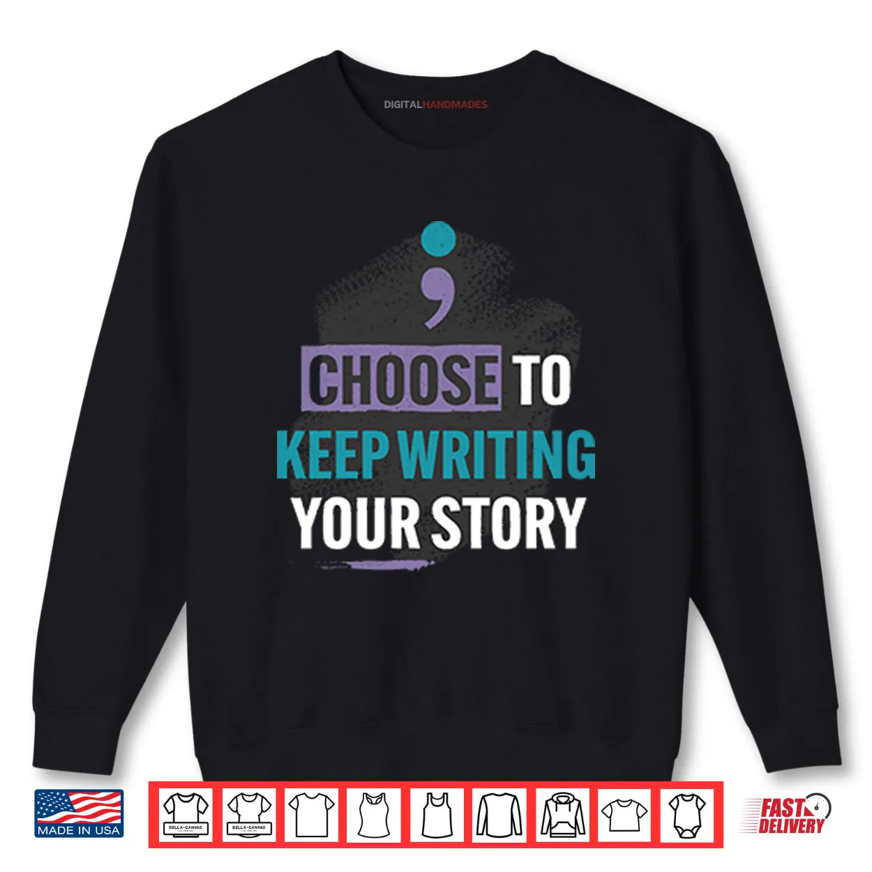 Choose To Keep Writing Your Story Shirt Choose To Keep Writing Your Story Shirt