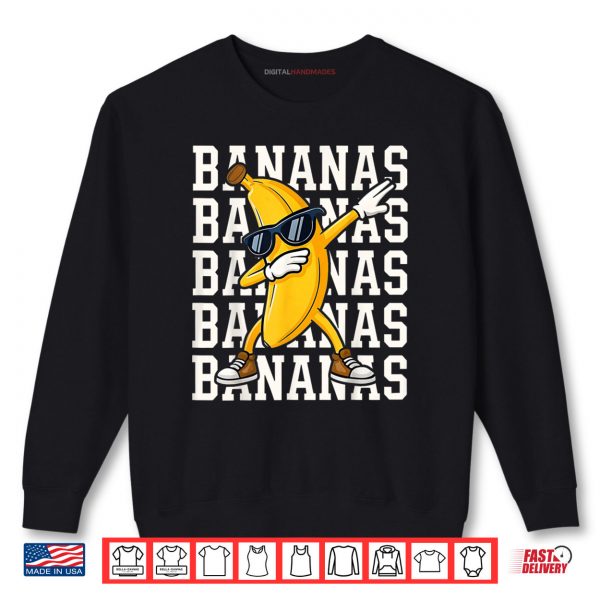 Sweatshirt Cool Bananas Graphic Dabbing Shirt