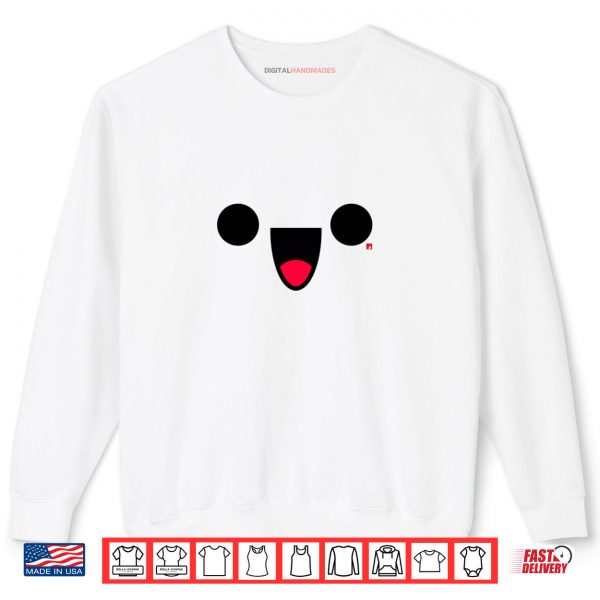 Sweatshirt Cute Kawaii Face Shirt