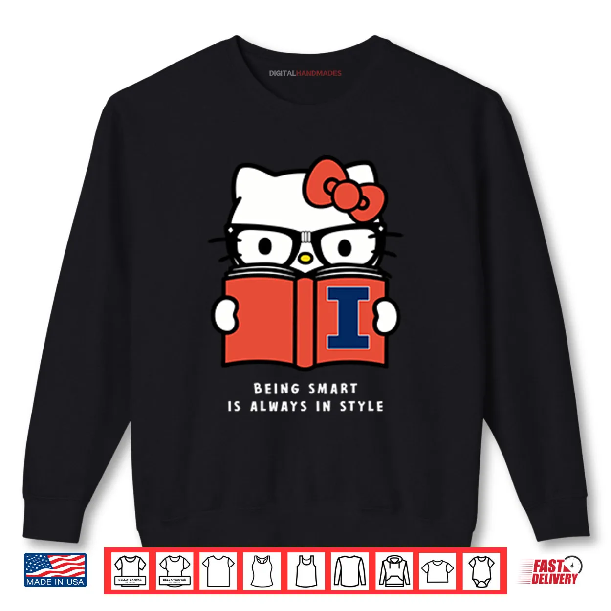 Dave Portnoy Illinois Hello Kitty Being Smart Is Always In Style Shirt Dave Portnoy Illinois Hello Kitty Being Smart Is Always In Style Shirt