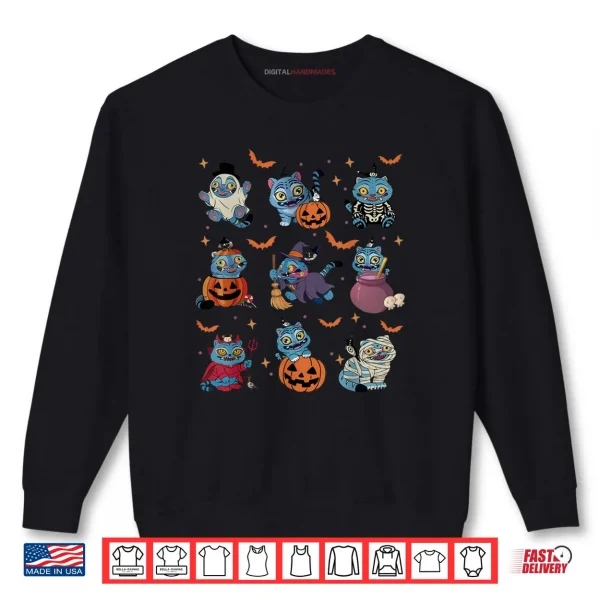 Sweatshirt Derpy Tiger and Sussie Bird Halloween Shirt