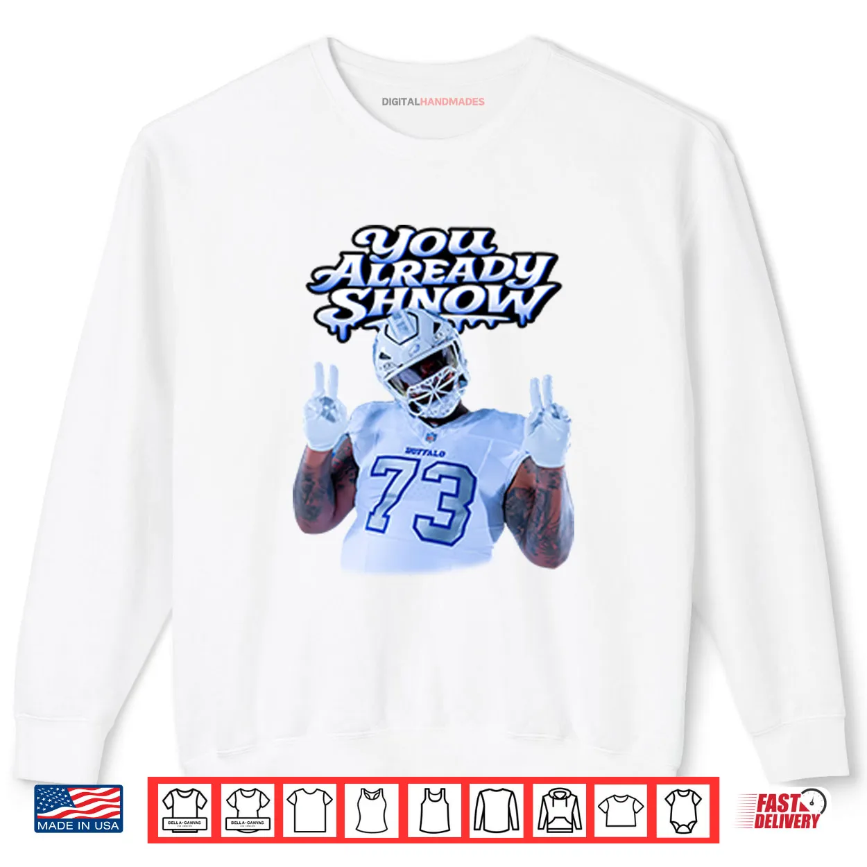 Dion Dawkins Buffalo Bills You Already Shnow Shirt Dion Dawkins Buffalo Bills You Already Shnow Shirt
