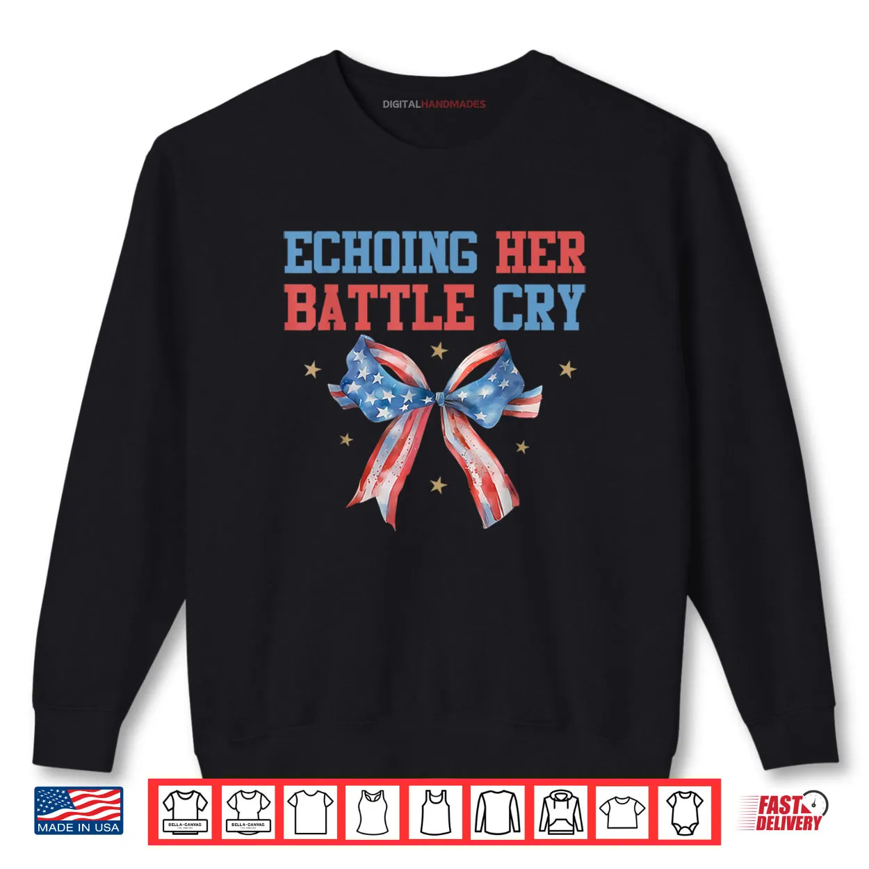 Echoing Her Battle Cry Shirt Patriotic Freedom Shirt Echoing Her Battle Cry Shirt Patriotic Freedom Shirt