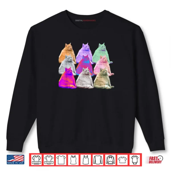 Sweatshirt Fat Cat Shirt