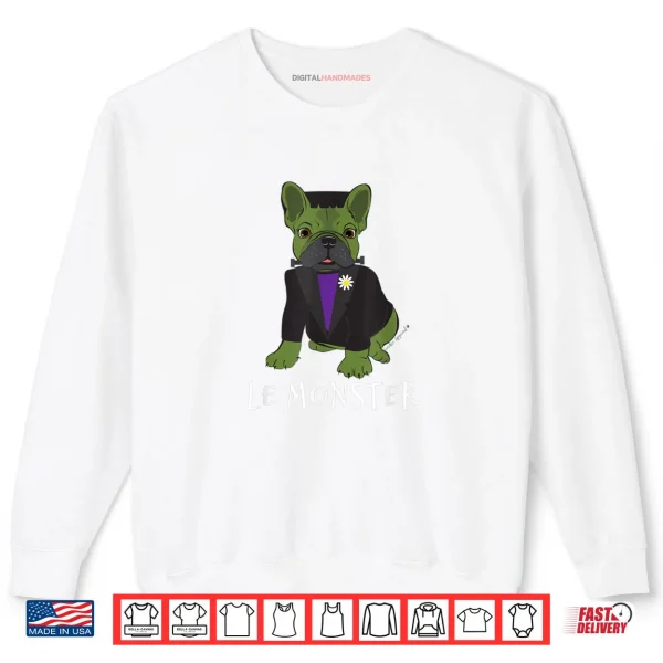 French Bulldog blue Witch Pocket Halloween Shirt 1 Sweatshirt French Bulldog blue Witch Pocket Halloween Shirt