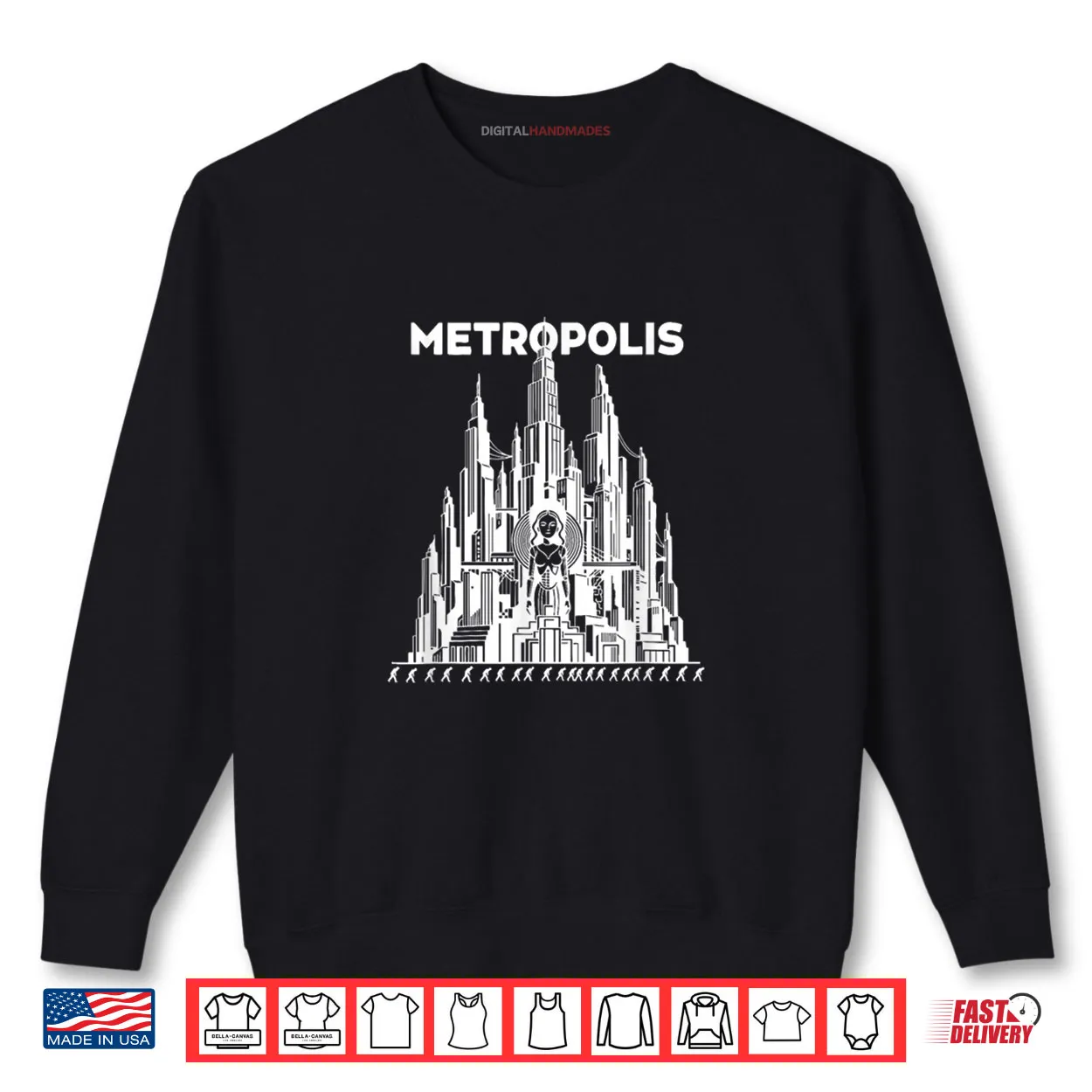 Fritz Lang’s Metropolis Silent Sci Fi Classic Shirt Fritz Lang’s Metropolis Silent Sci Fi Classic Shirt