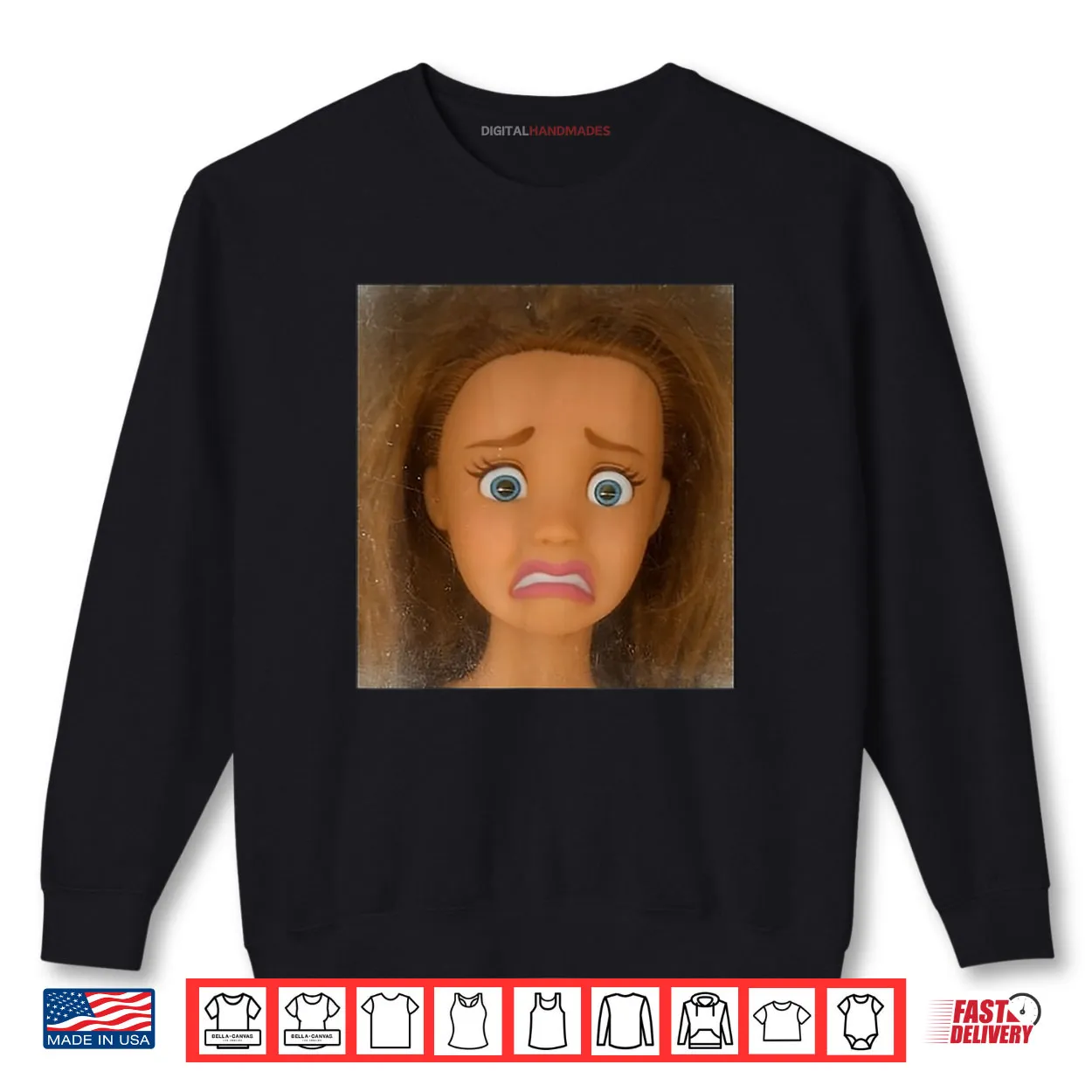 Funny Disgusting Doll Face Meme Shirt Funny Disgusting Doll Face Meme Shirt