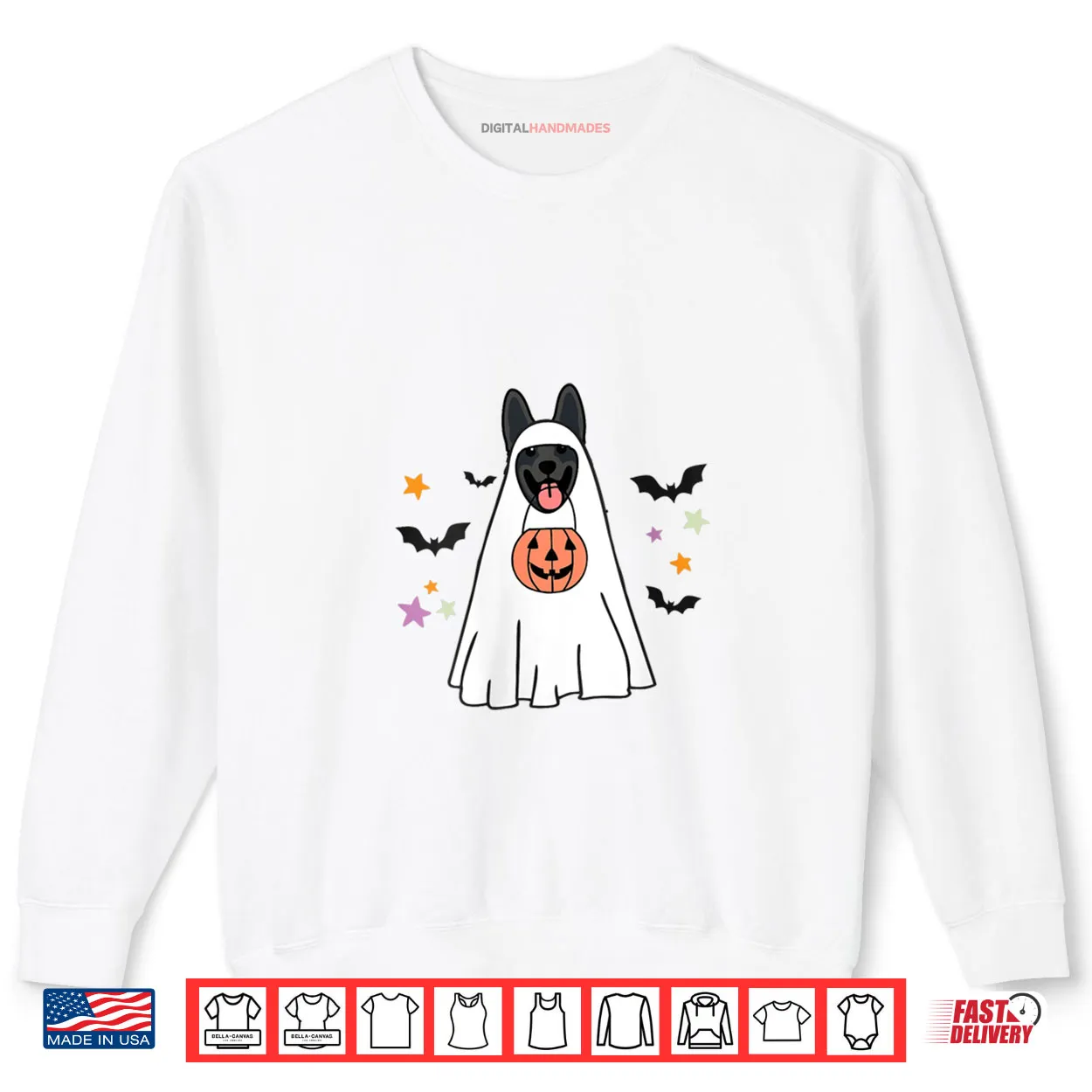 German Shepherd Boo Ghost Dog Lover Halloween Costume Shirt German Shepherd Boo Ghost Dog Lover Halloween Costume Shirt