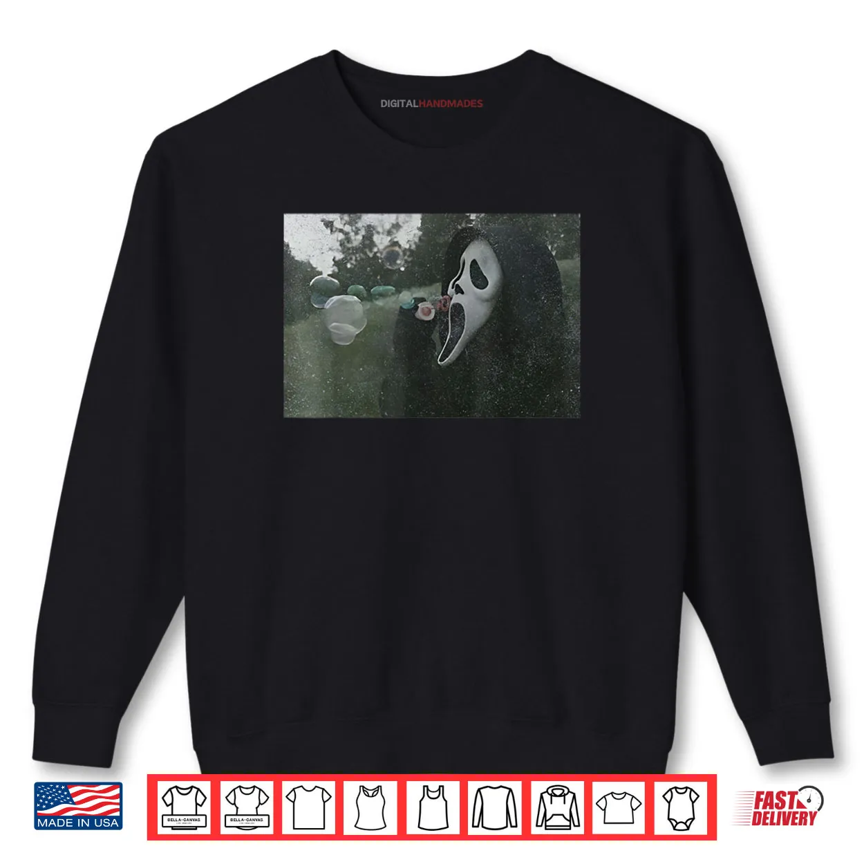 Ghost Face Blowing Bubbles Funny Halloween Meme Shirt Ghost Face Blowing Bubbles Funny Halloween Meme Shirt