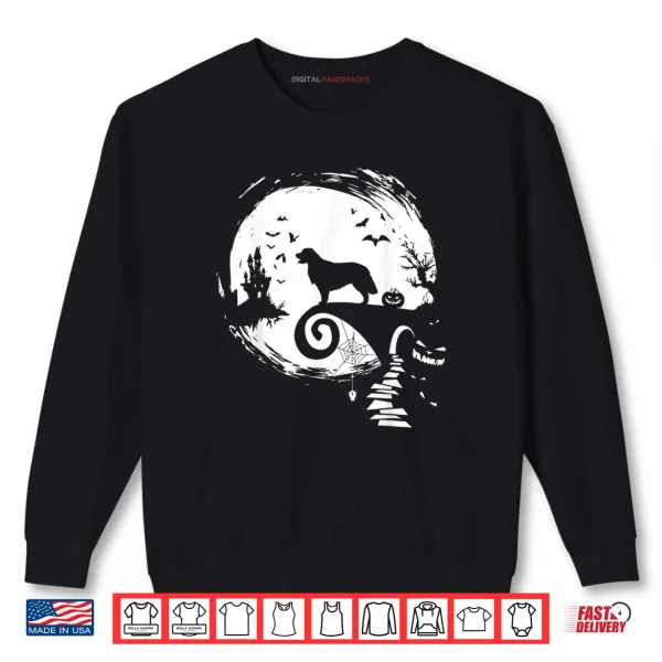 Golden Retriever And Moon Halloween Costume Dog Lover Funny Shirt 1 Sweatshirt Golden Retriever And Moon Halloween Costume Dog Lover Funny Shirt