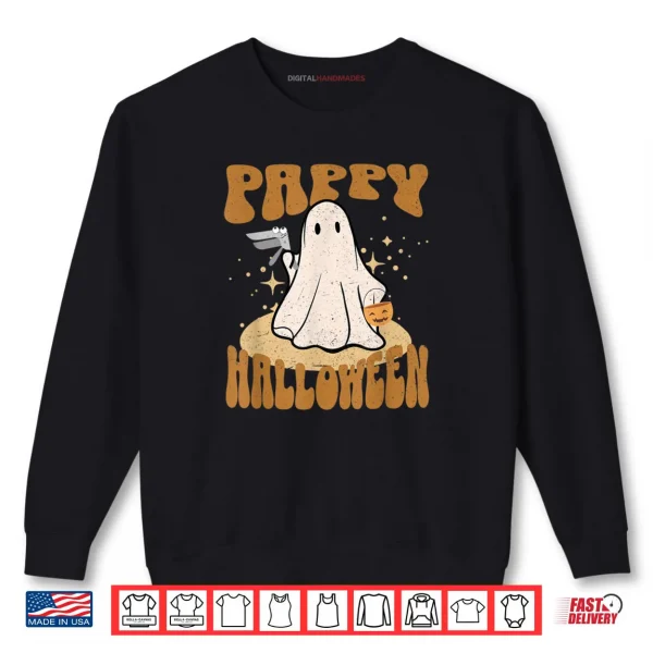 Sweatshirt Groovy Funny Boo Ghost Nurses Pappy Halloween OBGYN Speculum Shirt