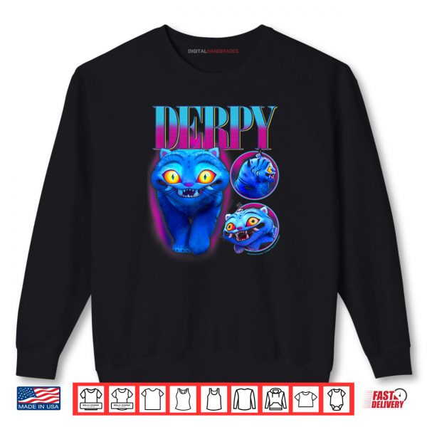 Sweatshirt Halloween Derpy Showcase Y2K Style Poster Shirt