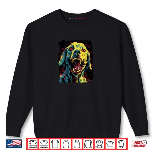 Halloween Golden Retriever Shirt 1 Sweatshirt Halloween Golden Retriever Shirt