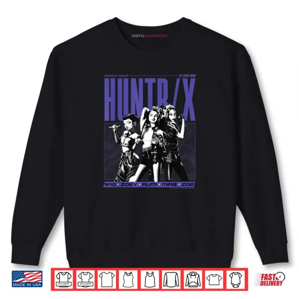 Sweatshirt Halloween World Tour Huntrix Poster Shirt
