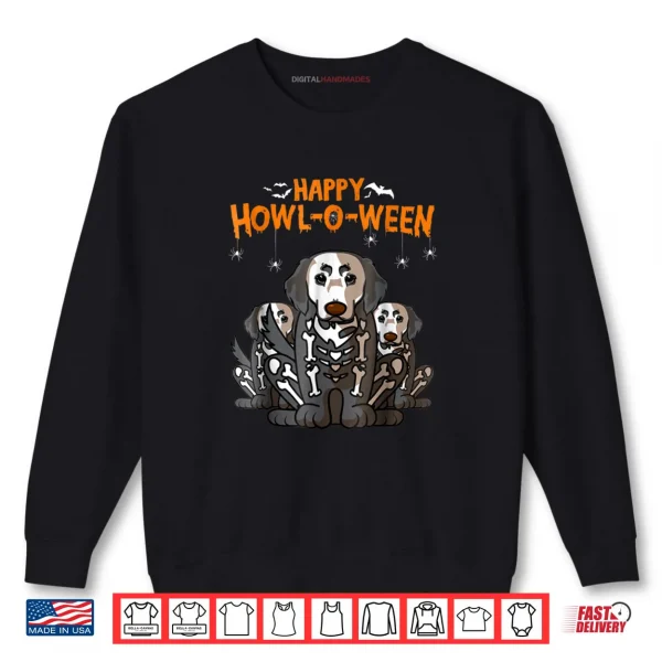 Happy Halloween Golden Retriever Skeleton Dog Costume Shirt 1 Sweatshirt Happy Halloween Golden Retriever Skeleton Dog Costume Shirt