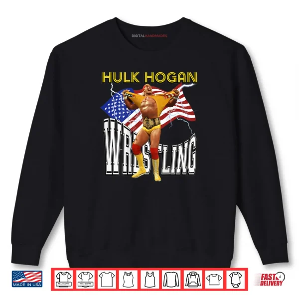 Sweatshirt Hulk Hogan 007 Back Printed Shirt