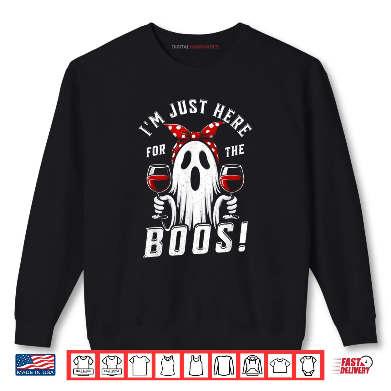 I’m Just Here for The Boos Halloween Shirt I’m Just Here for The Boos Halloween Shirt
