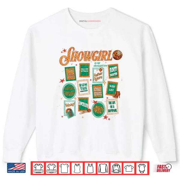 In My Showgirl Era Taylor Swift Shirt 1 Sweatshirt In My Showgirl Era Taylor Swift Shirt