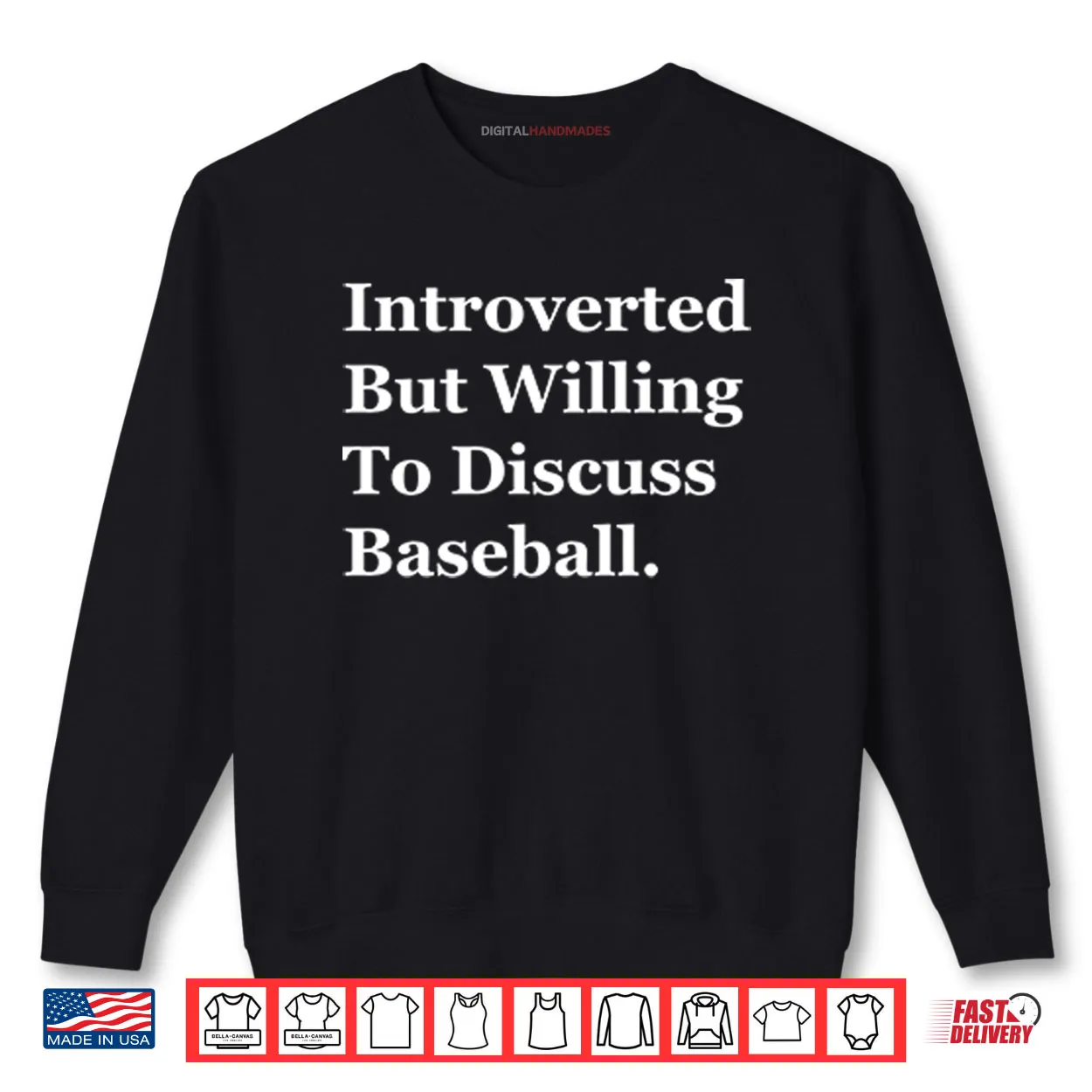 Introverted But Willing To Discuss Baseball Shirt Introverted But Willing To Discuss Baseball Shirt