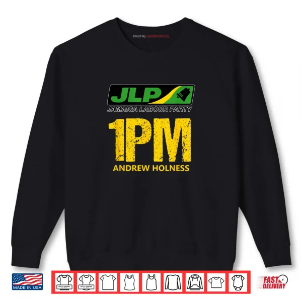 Sweatshirt JLP 1PM Holness Jamrock Political Shirt