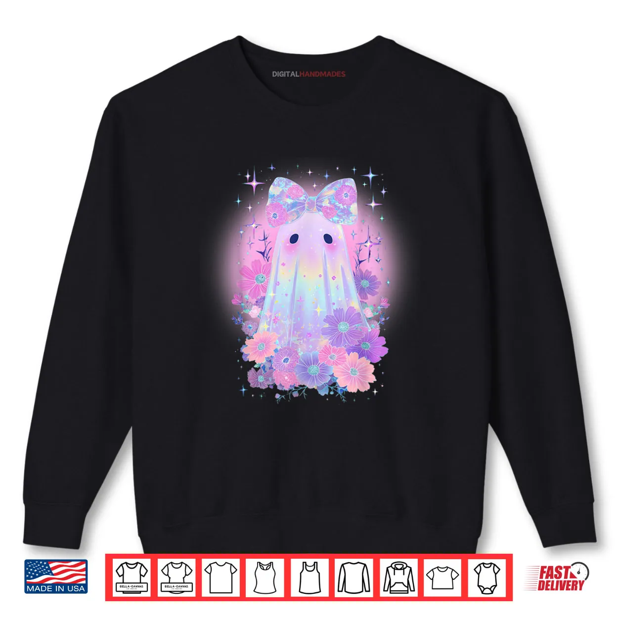 Kawaii Pastel Coquette Ghost Shirt Kawaii Pastel Coquette Ghost Shirt