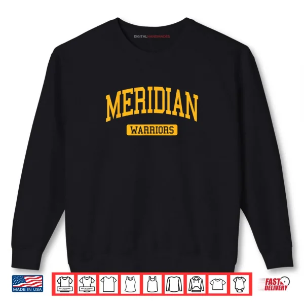 Sweatshirt Meridian High School HS Meridian ID Varsity Sports Shirt