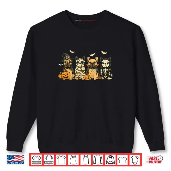 Sweatshirt Mummy French Bulldog Halloween French Bulldog Witch Dog Mom Shirt