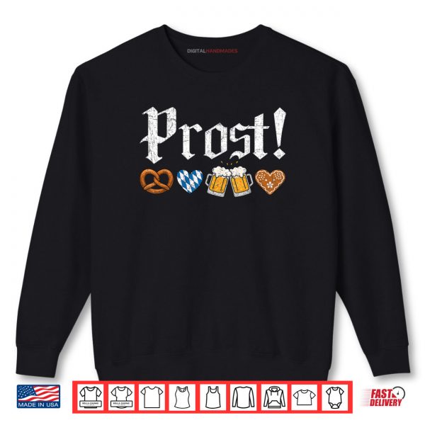 Sweatshirt Oktoberfest Drinking Prost German Shirt