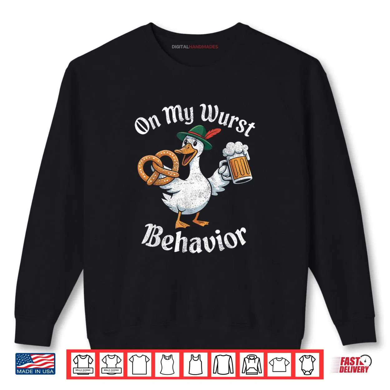 On My Wurst Behavior Oktoberfest Funny German American Humor Shirt On My Wurst Behavior Oktoberfest Funny German American Humor Shirt