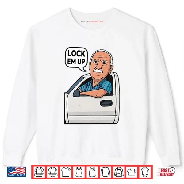 Sweatshirt Peter Poppleton Lock Em Up Shirt